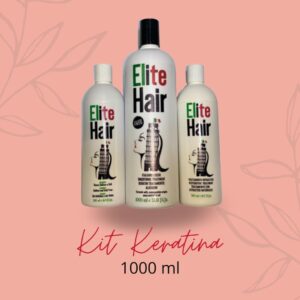 LISCIO ITALIANO Kit de 1000ml Keratina Orgánica con Aminoácidos